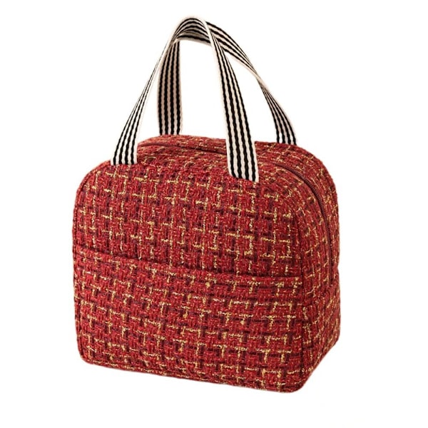 Tote Lunchbox Thermal Bag PUNAINEN Red