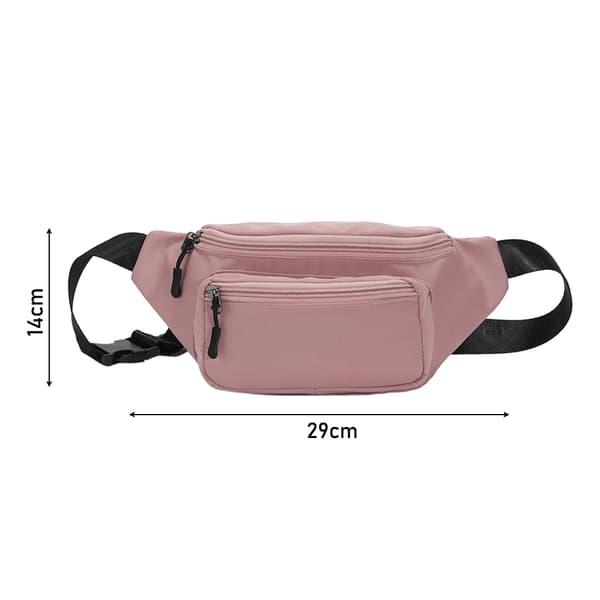 Taljetaske Oblique Brysttaske SORT Black