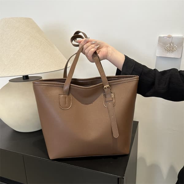 Skulderveske Messenger Bag KAFFE Coffee