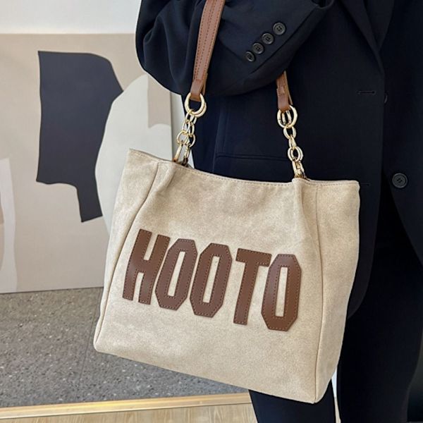 Skuldertaske Tote Big Bag KAFFE coffee