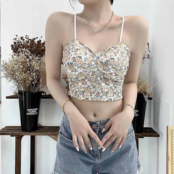 Kukkakuvioiset Camisole-kuvioiset print VÄRI 4 VÄRI 4 Color 4