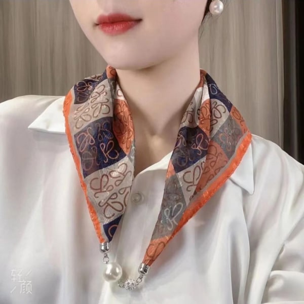 Halsdukar Tunn sidenscarf J J J