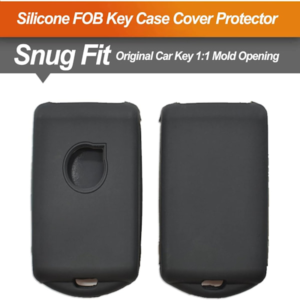 Silikon Keyless Entry Remote Car Smart Key Fob Cover