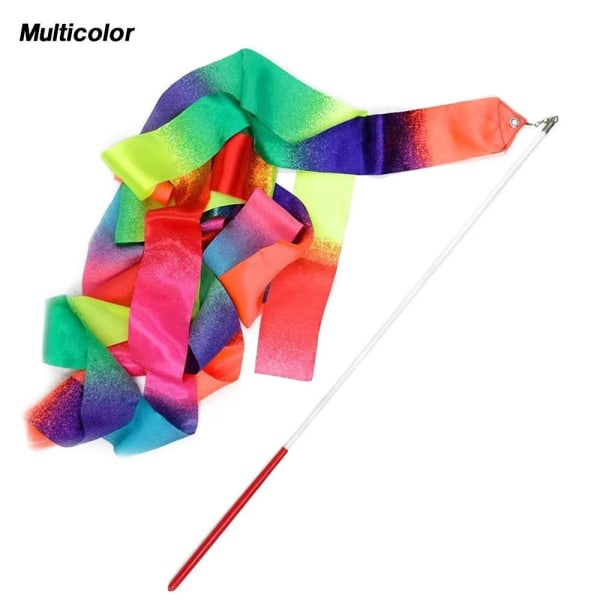 Farverige Gymnastikbånd Dansebånd MULTICOLOR Multicolor