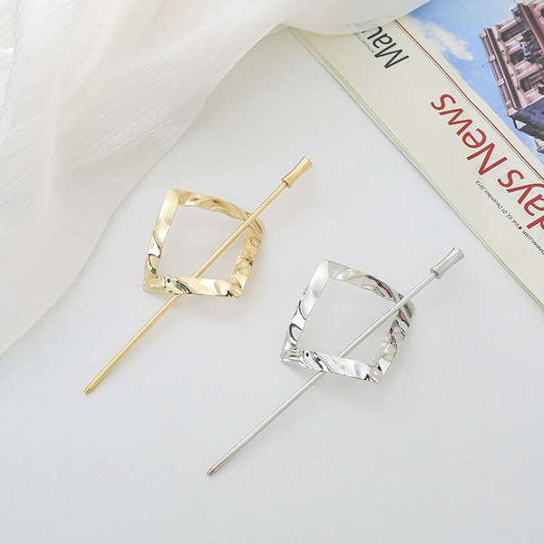 Geometrisk Hårgaffel Metal Hair Stick STYLE 4 STYLE 4 Style 4