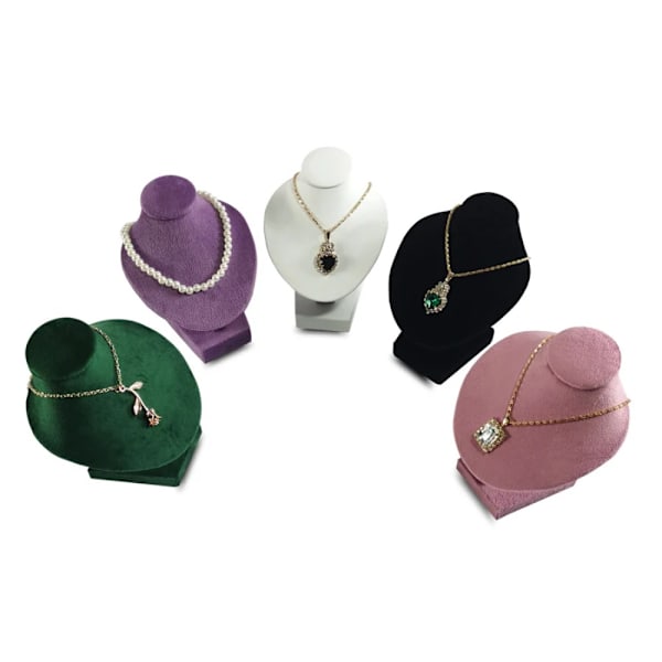 Display Stand Halsmodel Stand SORT PU SORT PU Black PU