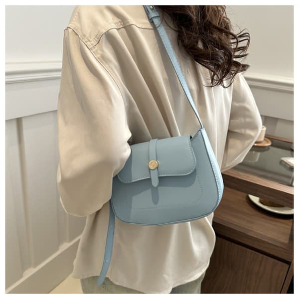 Skulderveske Messengerbag BLÅ Blue