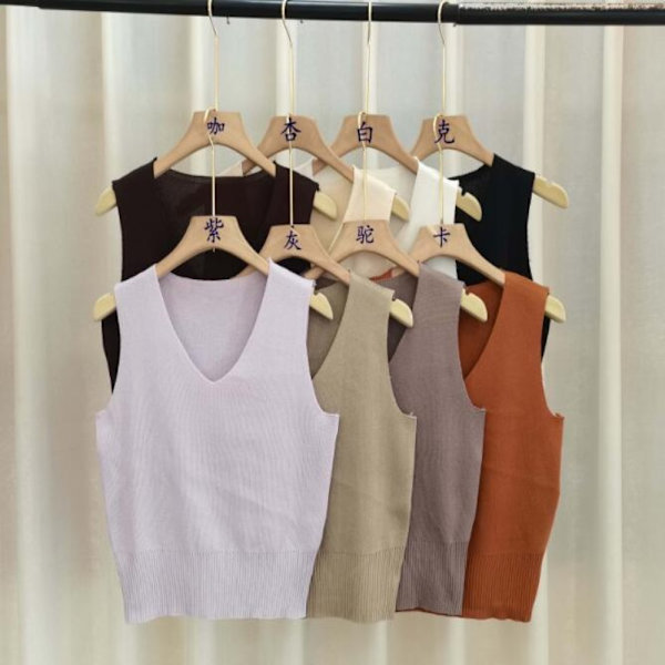V-ringad Sling Vest KAMEL Camel