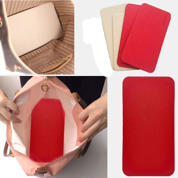 Handväska Base Shaper Bottenplatta Pad RÖD 26X12CM red 26x12cm