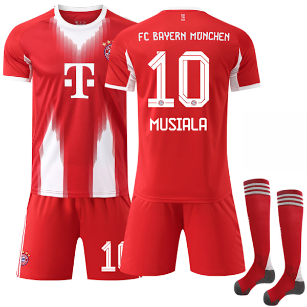 2025-2026 Bayern Münchenin lasten jalkapallopaita nro 10 Musiala M