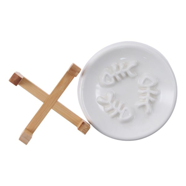 Cat Dog Slow Feeder Kulho Cat Puzzle Feeder Keraaminen