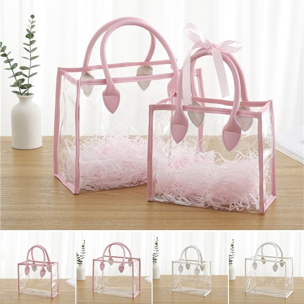 Presentpåse Handhållsförpackningsväska ROSA S S Pink S-S