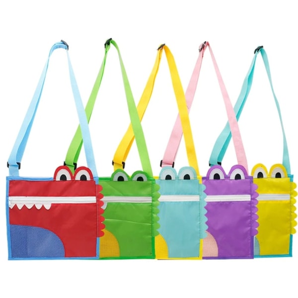 Beach Toy Opbevaringstaske Børne Crossbody Taske GRØN Green