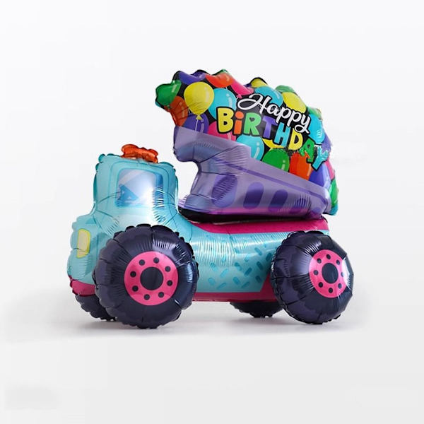 3D stereo bilballong aluminiumsfilmballong STIL 2 STIL 2 Style 2