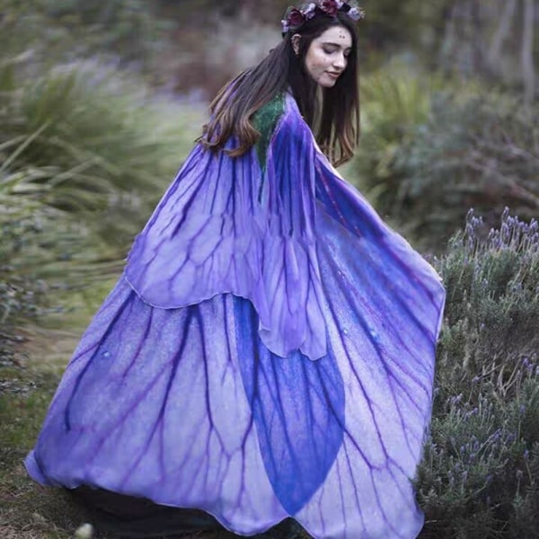 Butterfly Wings Cape Fairy Wings -viitta C C C