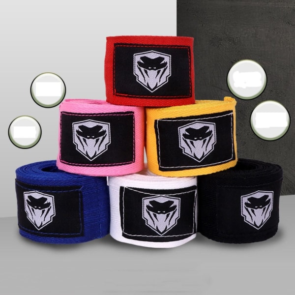 Boxning Wraps Mjuka Armband BLÅ 3M blue 3m