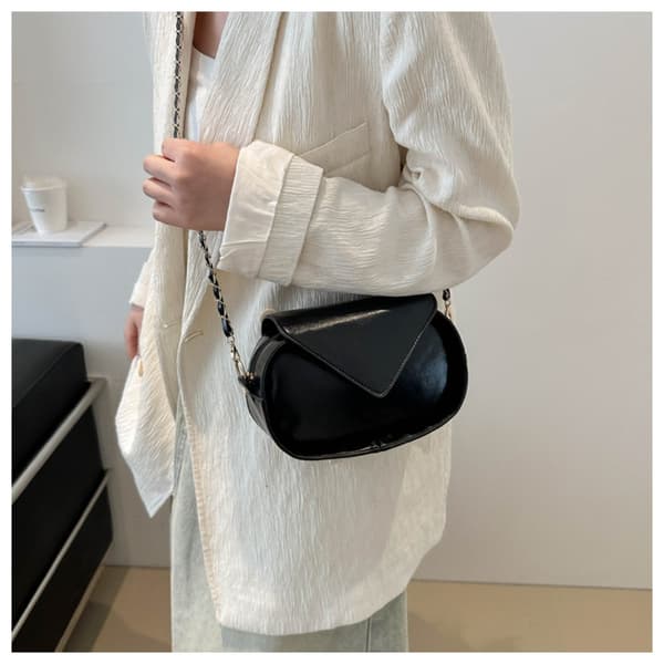 Skuldertaske Messenger Taske SORT Black