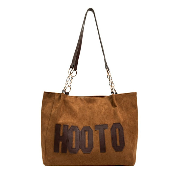 Skuldertaske Tote Big Bag BRUN brown