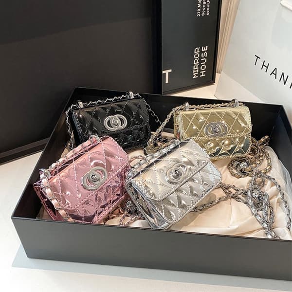 Crossbody-veske Håndveske SØLV Silver