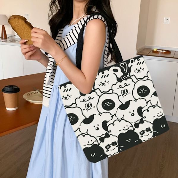 Lærred Shopper Bag Eco Shopping Bag 8 8 8
