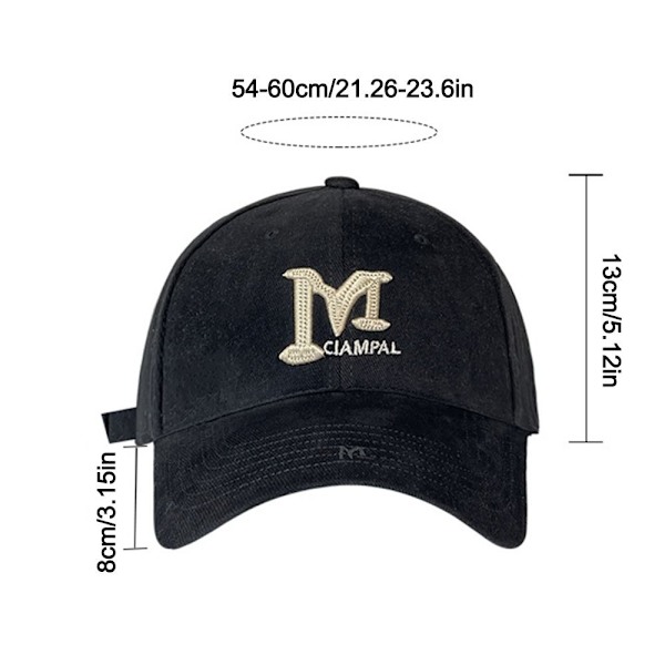 Baseballkasket Andekasket SORT Black