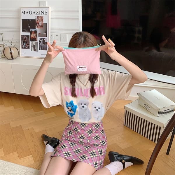 Sminkväska Kosmetikväska ROSA Pink