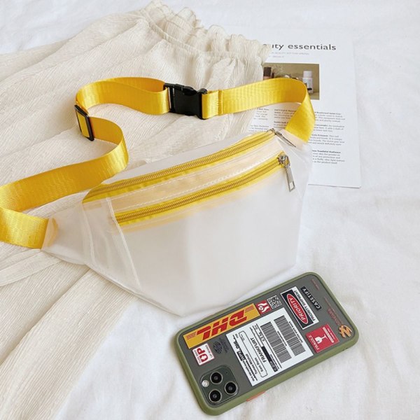 Sports Fanny Pack Crossbody Rintalaukku KELTAINEN yellow