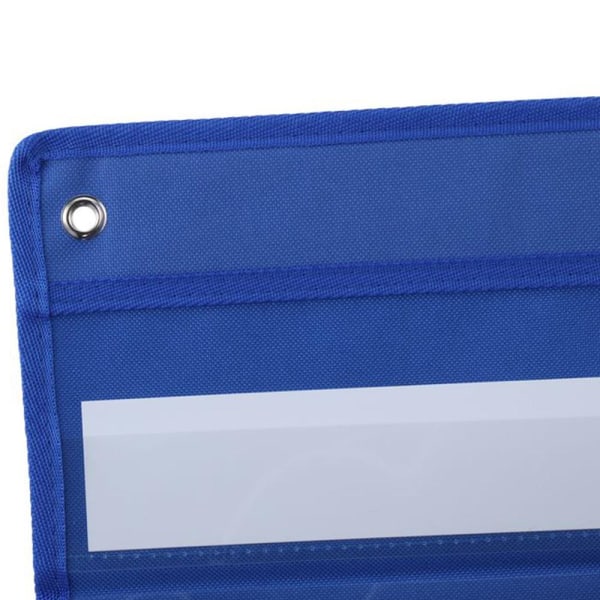 Magnetic Pocket Chart 7 Layer DIY White Card Chart Bag