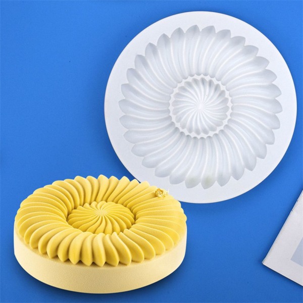 Stora 3D Crown Silikon Kakform Form Formar