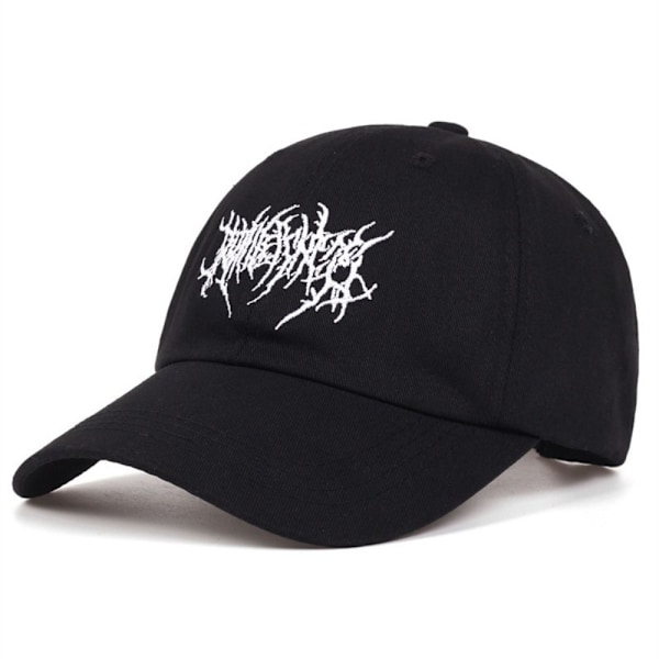 Broderad cap Hip Hop Dad Hat Solhattar black