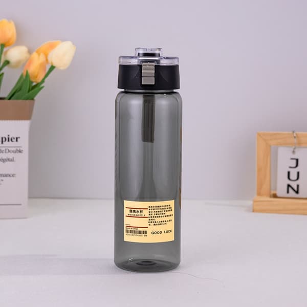 Vattenflaska Plast Praktisk Kopp VIT 800ML white 800ml