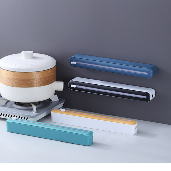 Plastfoliedispenser Magnetisk Foliedispenser GRÅ STANDARD STANDARD grey Regular-Regular