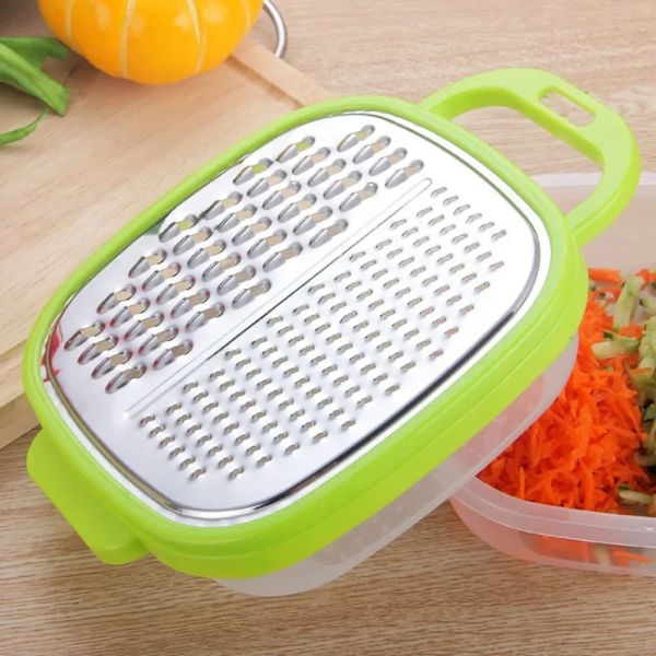 Grönsakshackare Slicer Ost Morot Shredder BLÅ Blue
