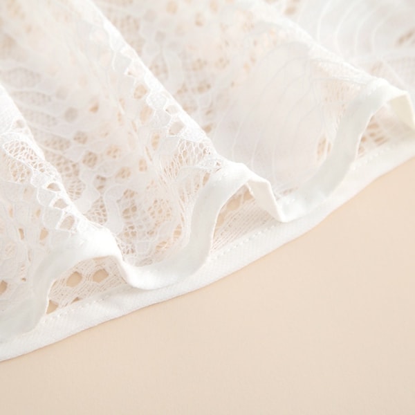 Rose Jacquard Polyester Sjal Solbeskyttelse Skjerf APRIKOS Apricot