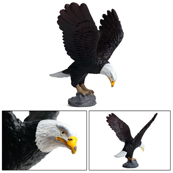 Naturtro ørn Model Simulering Raptor Figurer Wildlife Bird