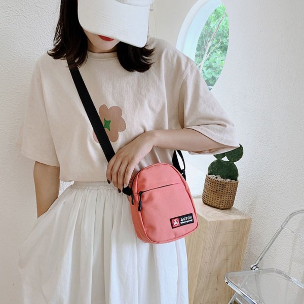 Mobiltelefontaske Crossbody-taske LYS PINK Light Pink