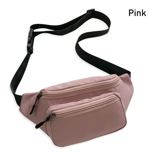 Midjeväska Sned bröstväska ROSA Pink