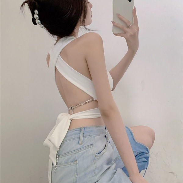 Cropped Top T-skjorte M M