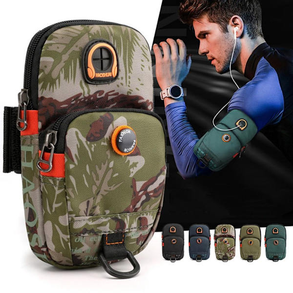 Sportarmband Phone case Armväskor KAMOUFLAGE camouflage