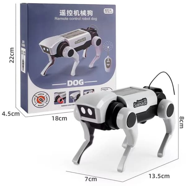Mekanisk hund Mekanisk robotlegetøj FJERNSTYRET Remote control style