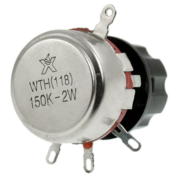 Potensiometer med knott 150K Ohm 2 stk 2 stk 2pcs