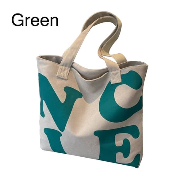 Lærreds mulepose skuldertaske GRØN green