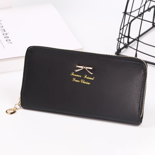 Clutch Punge Bifold Pung SORT Black