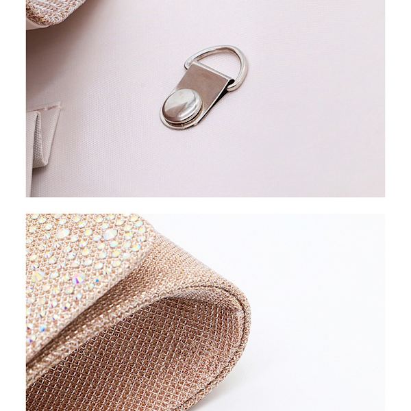 Hot Diamond Bankettväska Single Shoulder Chain Bag GULD Gold