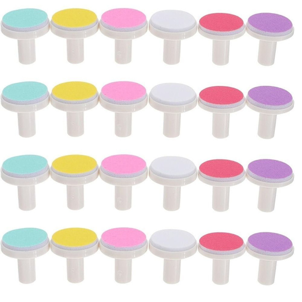 Baby neglefil pads negletrimmer pads GUL yellow
