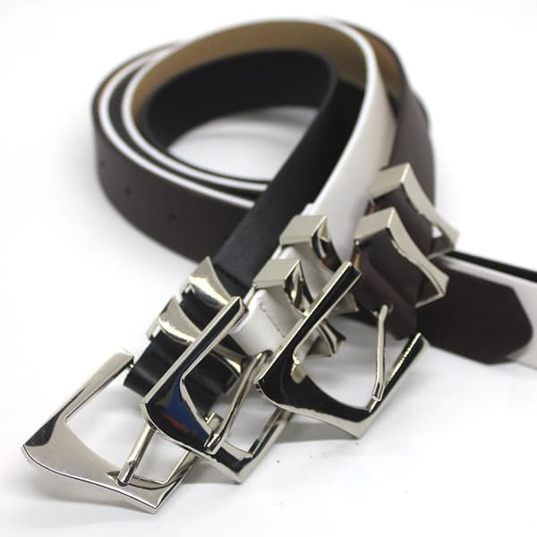 Bälte Midjebälte KAFFE med Glänsande Spänne Coffee Bright Buckle-Bright Buckle
