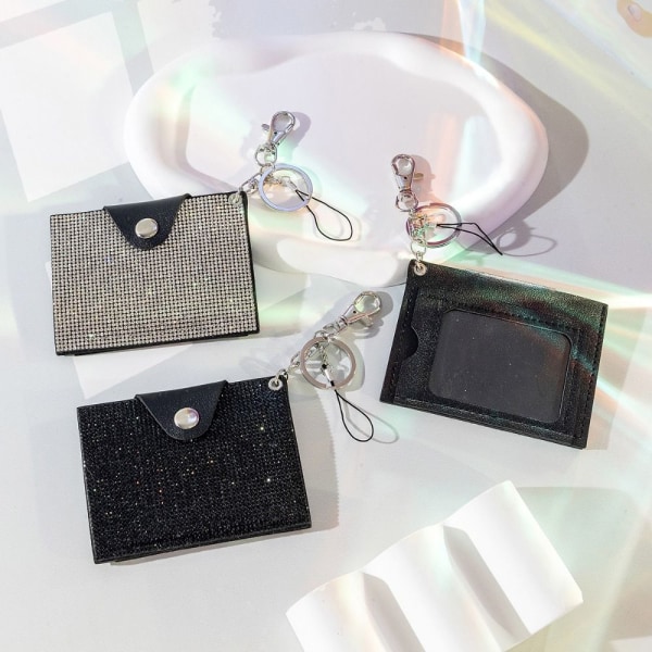 Rhinestone Wallet Short Wallet E E E