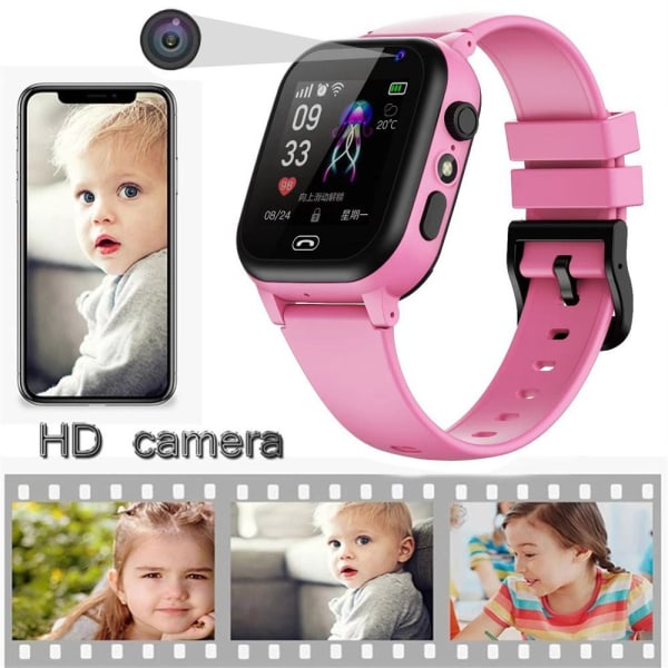 Smart Watch Telefon Ure PINK pink