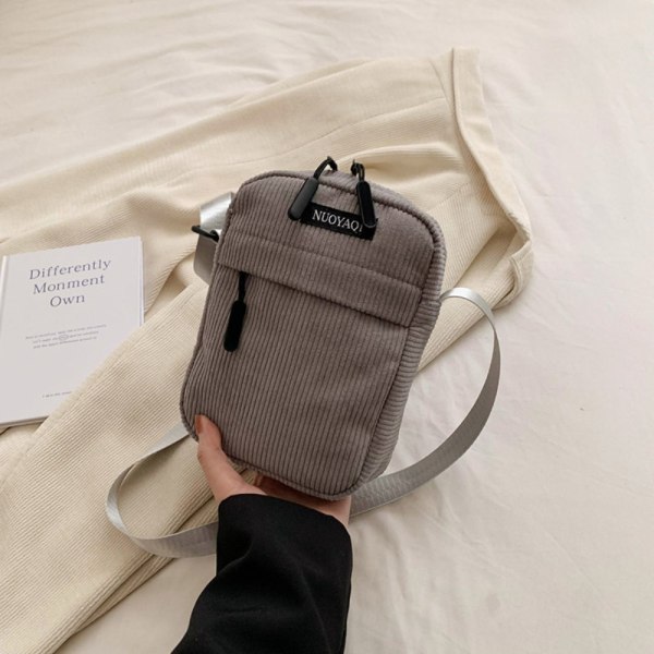Fashion Casual Bag Crossbody Bag GRÅ Grey