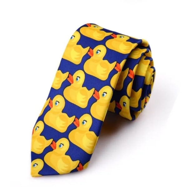 Ducky Tie Slips Slips Trykt Slips